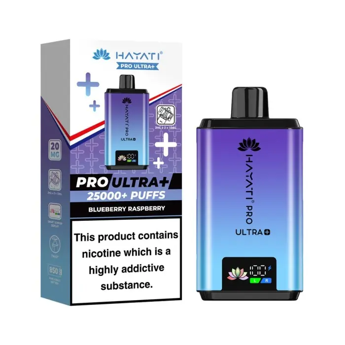 Hayati Pro Ultra Plus 25K Strawberry Raspberry Ice
